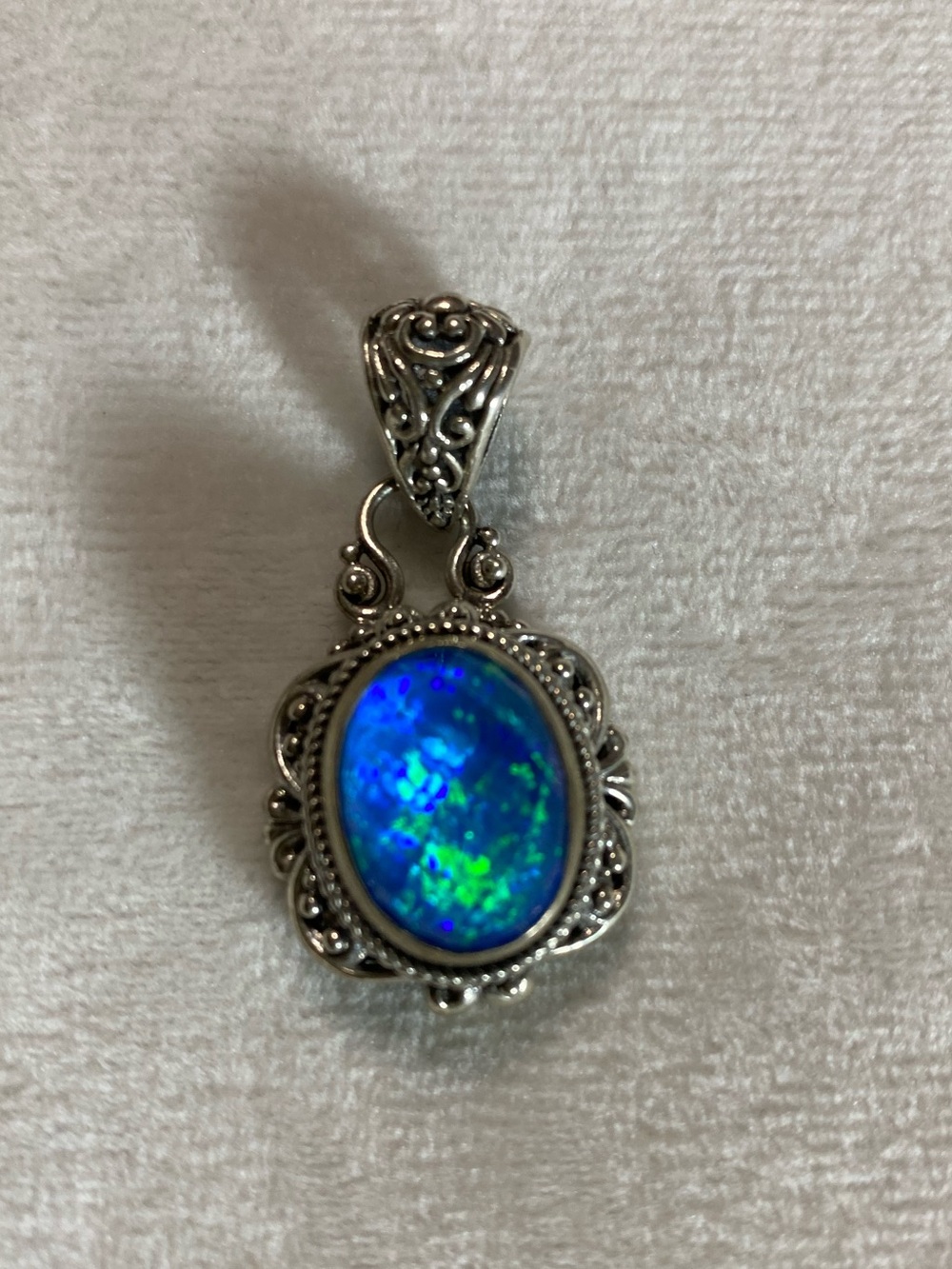 Sarda Twilight Opal Doublet Pendant